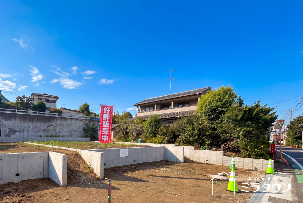 【ミラタウン 海老名市上河内】建築条件付土地分譲
